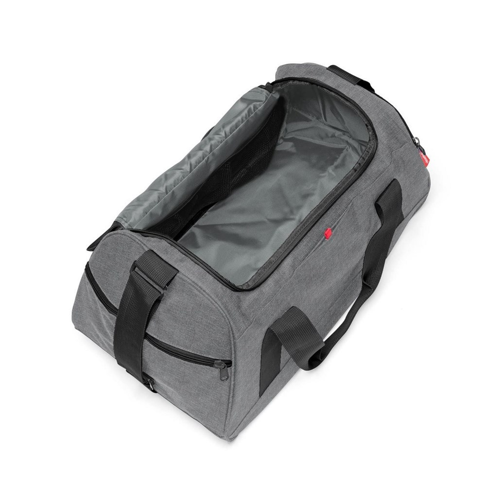 Torba podróżna z materiału unisex Reisenthel Twist sportowa szara - cecha produktu