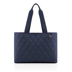 torba classic shopper L rhombus midnight gold