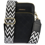 Listonoszka damska z eko skóry Versoli POR-T-22 czarna