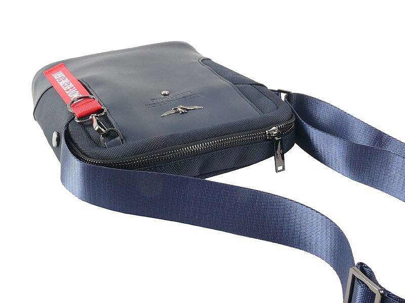 Saszetka miejska na ramię torba męska granatowa - Aeronautica Militare AM-491 BL - cecha produktu