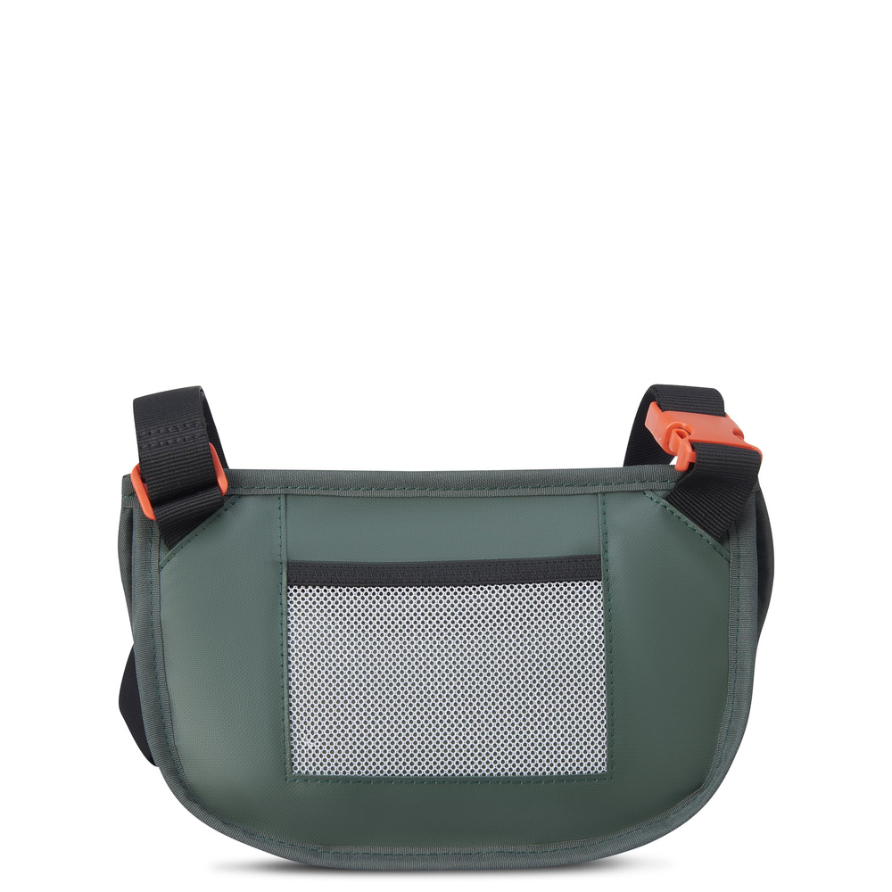 Torba materiałowa unisex Delsey Raspail miejska na ramię zielono pomarańczowa - cecha produktu