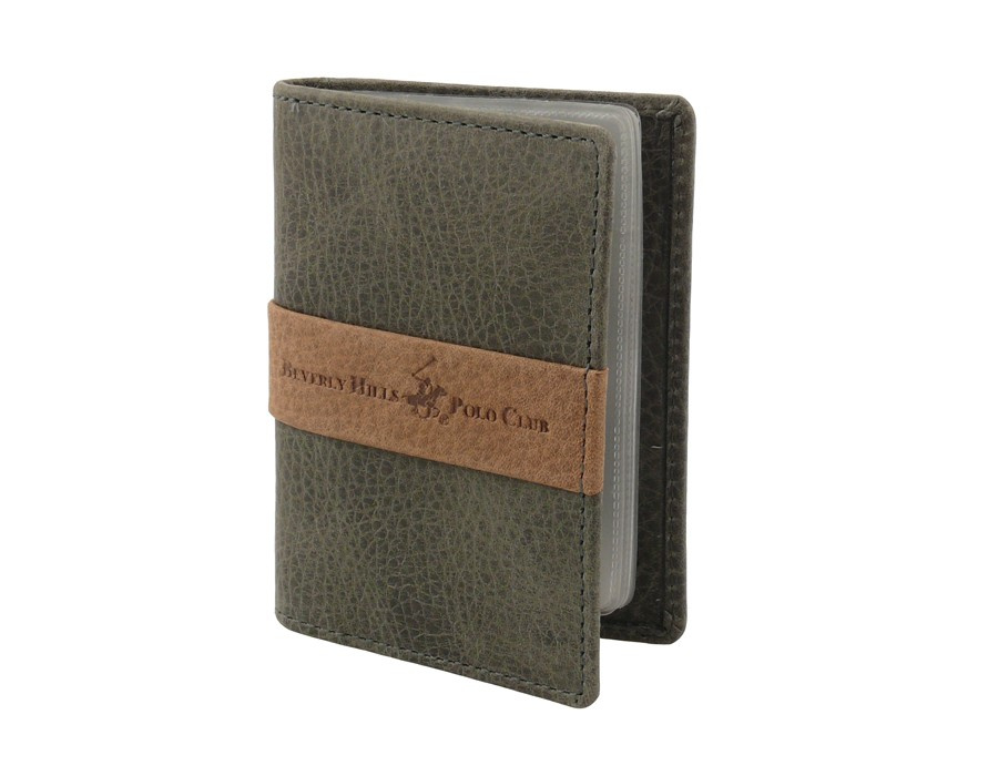 Wizytownik na karty unisex BHPC TEXAS BH-276 etui szary - cecha produktu