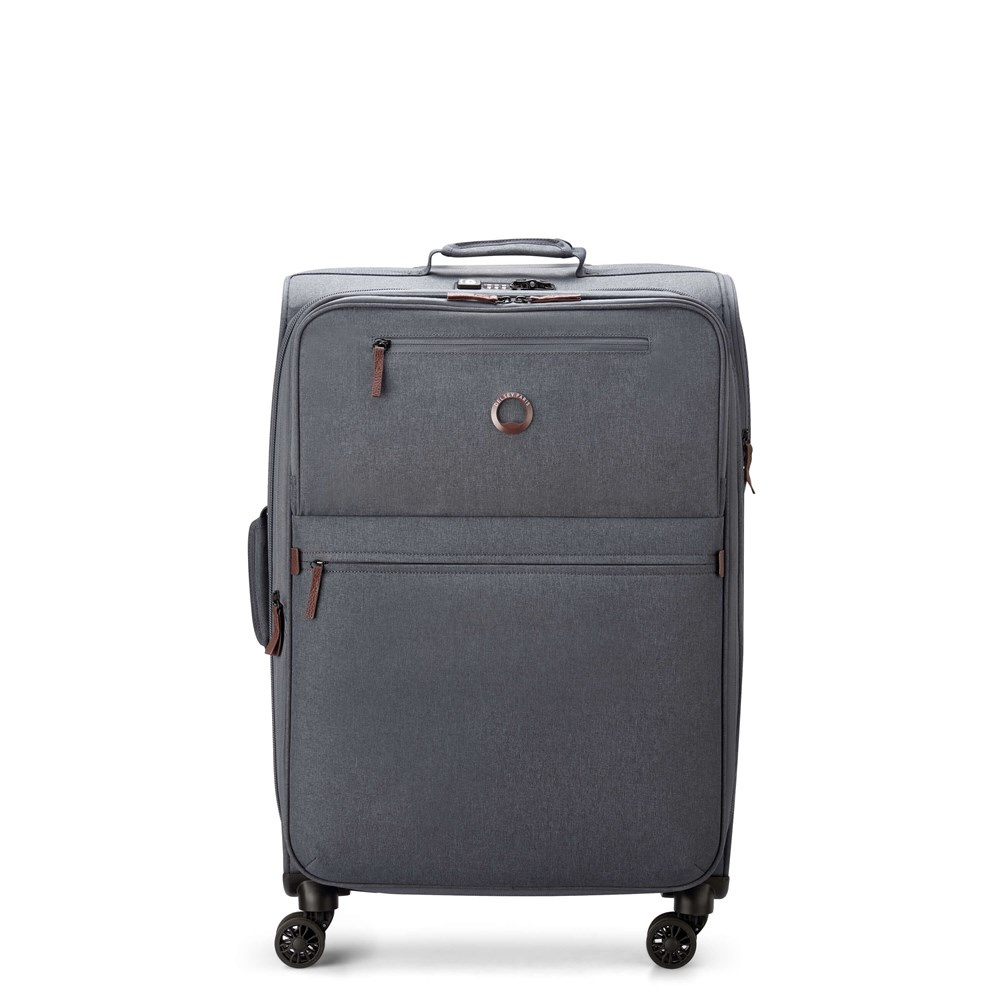 Walizka z materiału unisex Delsey Maubert 2.0 podróżna na 4 kółkach 69 cm antracytowa - cecha produktu
