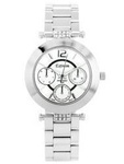 ZEGAREK DAMSKI NA BRANSOLECIE SREBRNY EXTREIM EXT-8393A-1A (zx670a)