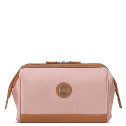 Kosmetyczka podróżna damska z poliestru unisex Delsey Chatelet Air 2.0 różowa