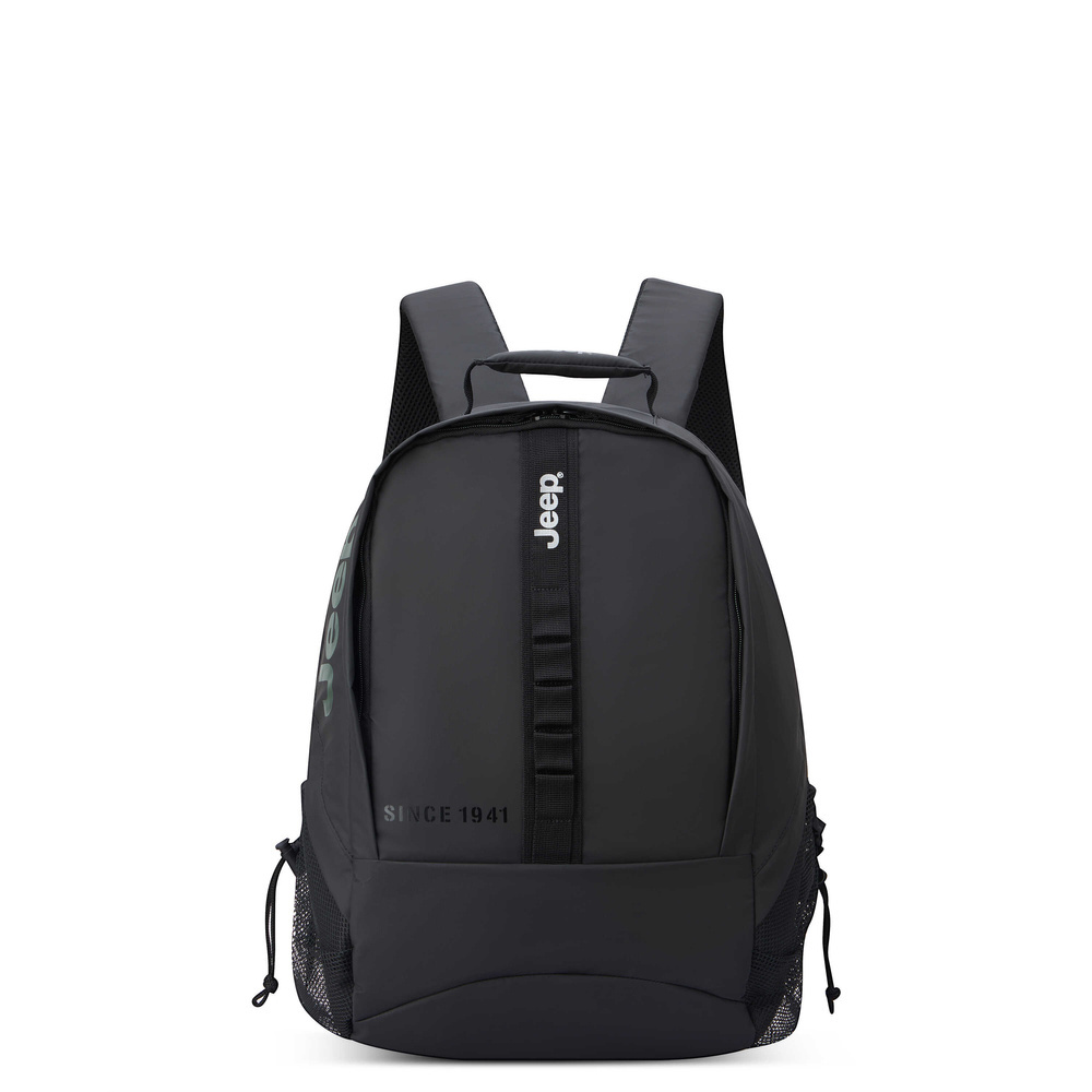 Plecak z materiału wodoodpornego unisex Delsey Jeep JS011B miejski czarny - cecha produktu