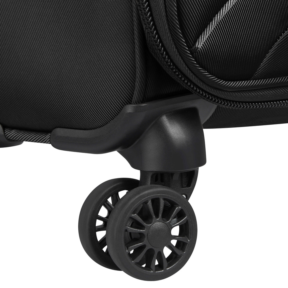 Walizka kabinowa z materiału unisex Delsey Sky Max 2.0 mała na 4 kółkach czarna - cecha produktu