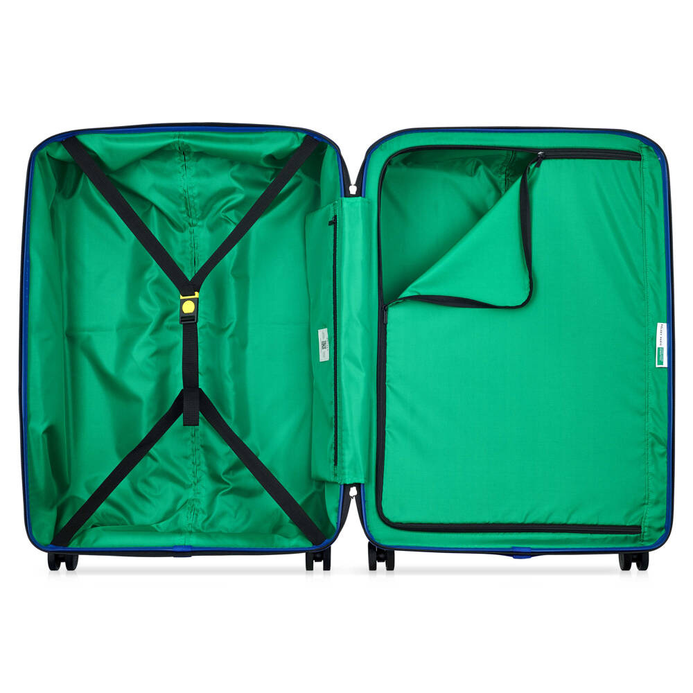 Walizka duża z ABS unisex Delsey Benetton United 76 cm czarna - cecha produktu