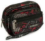 Materiałowa saszetka nerka biodrowa kolorowa Loren S02-600D-3