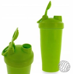 Bidon na wodę shaker zielony 600 ml - B-D-S-GREEN
