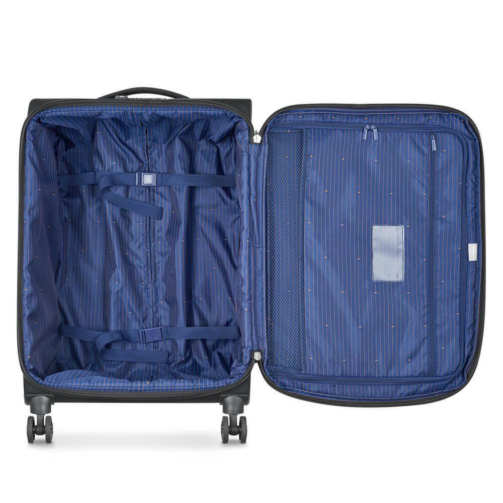 Walizka materiałowa unisex Delsey Montmartre Air 2.0 średania czarna - cecha produktu