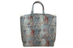 Torebka damska shopper z wężowym wzorem kolorowa - Barberini's 964-2