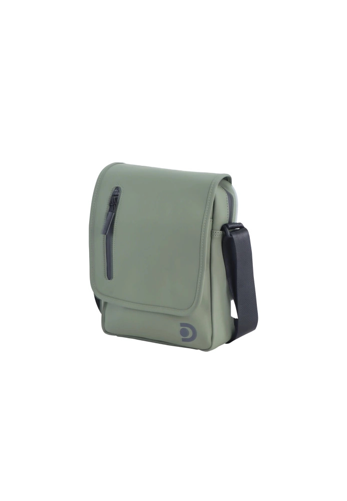 Torba z materiału unisex Discovery REEF 1302 na ramię pionowa listonoszka khaki - cecha produktu