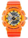 ZEGAREK MĘSKI SPORTOWY ORANGE PERFECT SHOCK (zp219f)