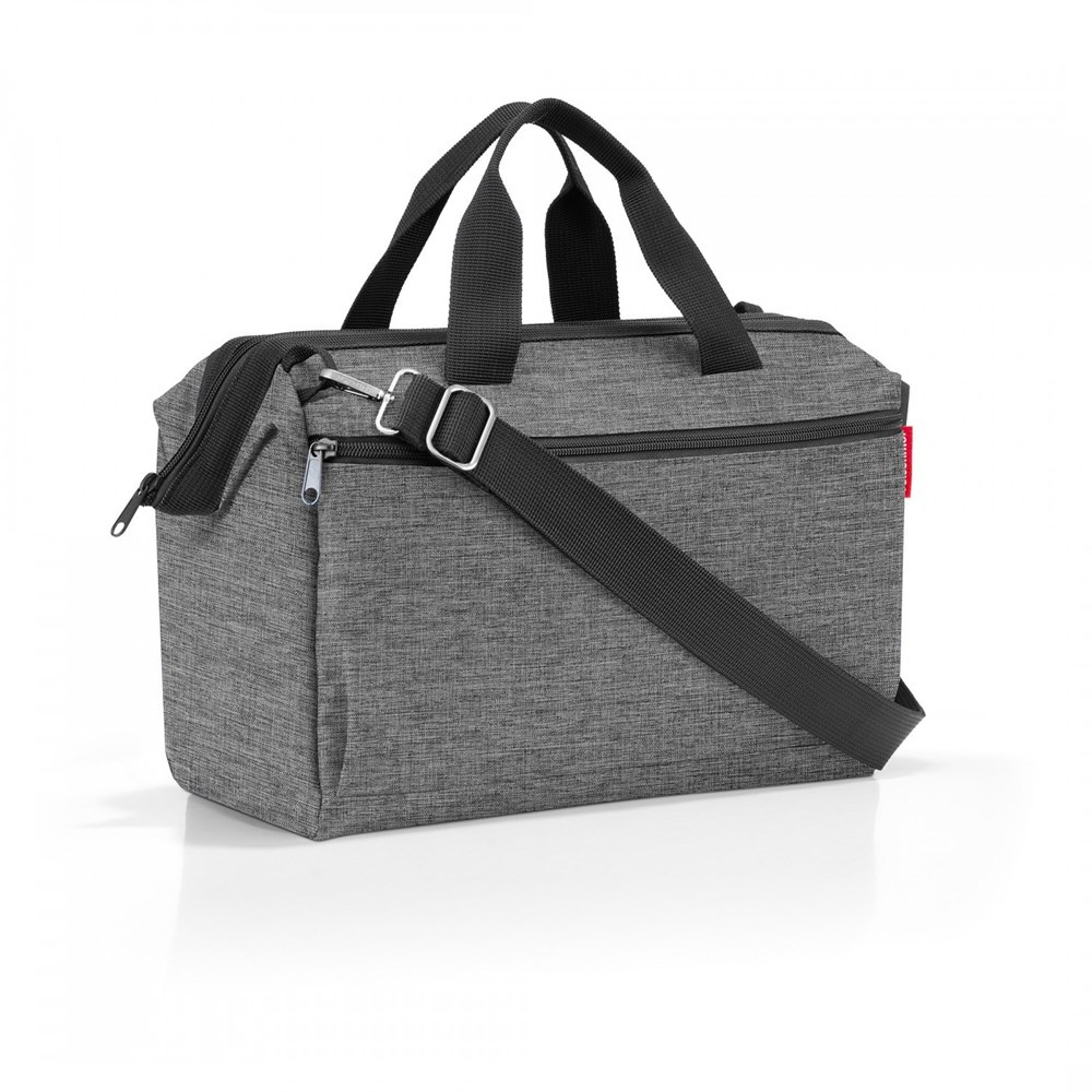 Torba z materiału unisex Reisenthel RMO7052 S podróżna szara - detale wykonania