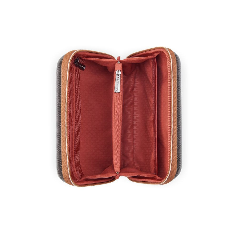 Torebka damska z tworzywa Delsey Chatelet Air 2.0 mini kopertówka brązowa - cecha produktu