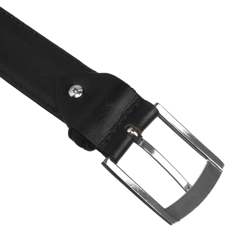Klamra czarnego paska Peterson LTP-CRU z bliska