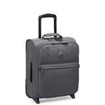 Walizka kabinowa materiałowa unisex Delsey Maubert mała miękka 45 cm antracytowa