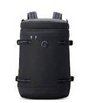 Plecak z materiału wodoodpornego unisex Delsey Raspail miejski na laptopa 15 czarny