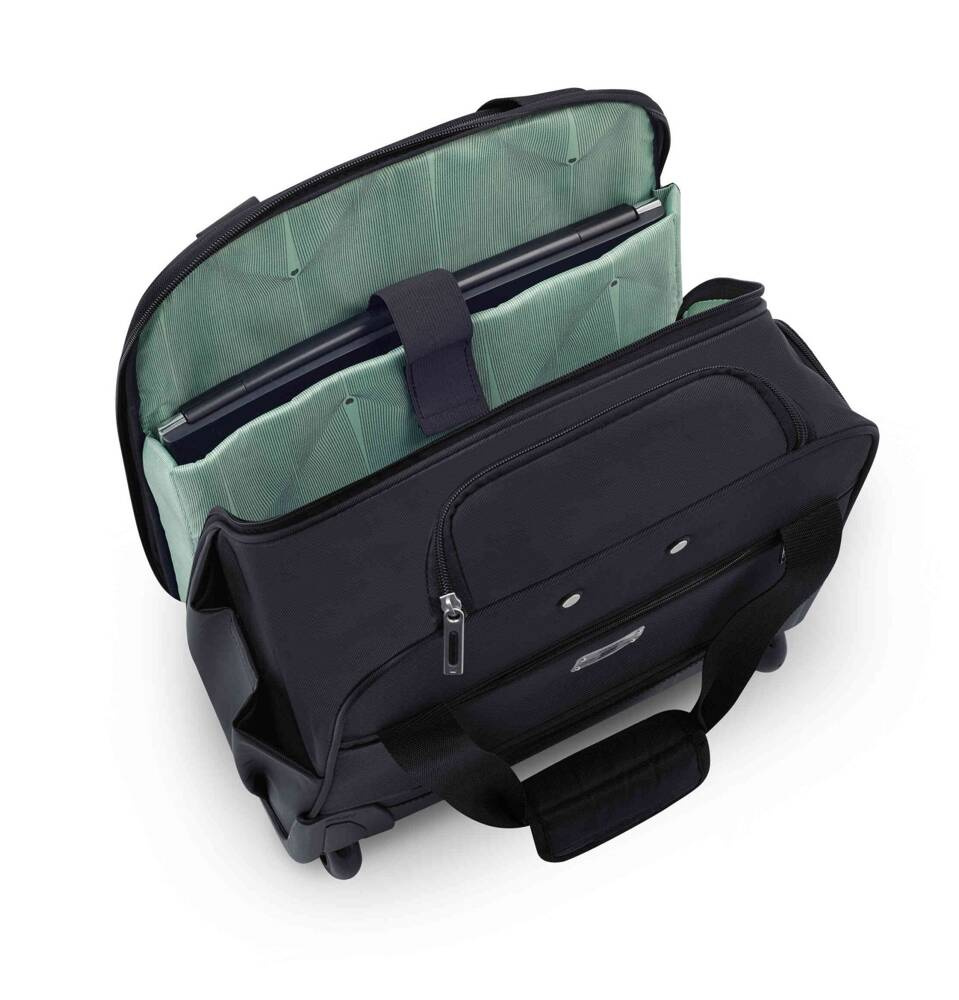 Walizka kabinowa z materiału unisex Delsey Shadow 5.0 pilotka czarna - cecha produktu