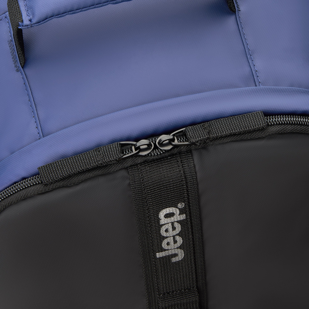 Plecak z materiału wodoodpornego unisex Delsey Jeep JS011B miejski turystyczny niebieski - cecha produktu