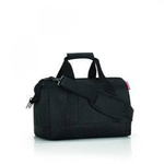Torba podróżna z poliestru unisex Reisenthel M sportowa A4 czarna