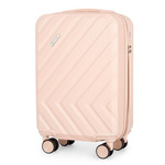 Walizka kabinowa mała podróżna S ABS - Solier KYOTO 1071 BEIGE 20