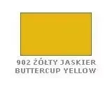 Krem do renowacji do skór gładkich Saphir żółty - próbnik koloru z podpisem 902 Żółty jaskier / Buttercup yellow