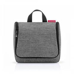 Kosmetyczka z poliestru unisex Reisenthel RWH7052 wisząca 3 l szara