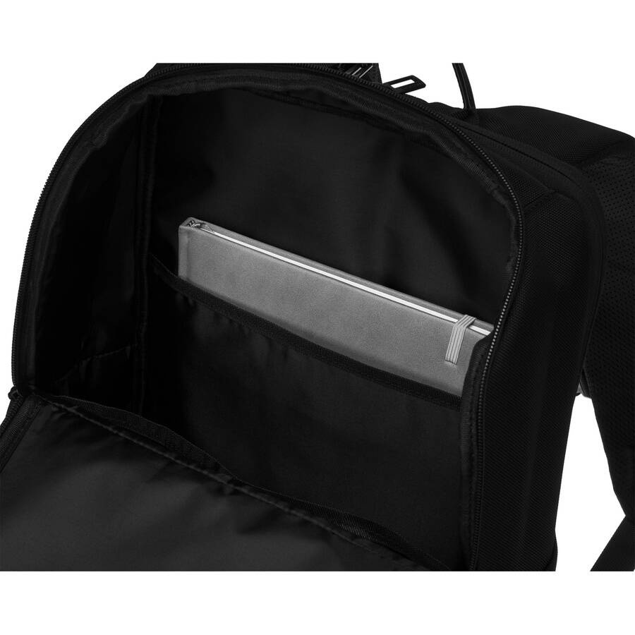 Laptop w kieszeni czarnego plecaka Peterson 63106