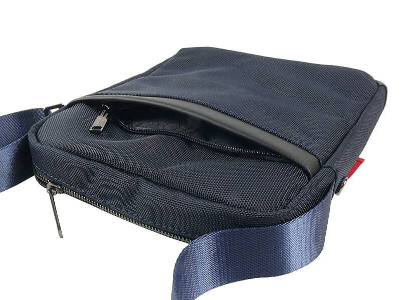 Saszetka miejska na ramię torba męska granatowa - Aeronautica Militare AM-491 BL - cecha produktu