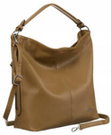Torebka damska typu hobo Rovicky R-073-03 beżowa