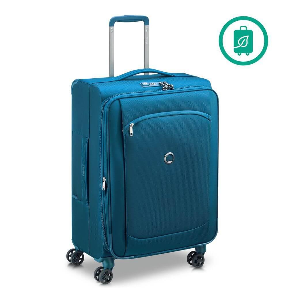 Walizka z materiału unisex Delsey Montmartre Air 2.0 walizka na 4 kołach niebieska - cecha produktu