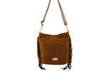 Torebka damska boho zamszowa Barberini's 1022-12 camel