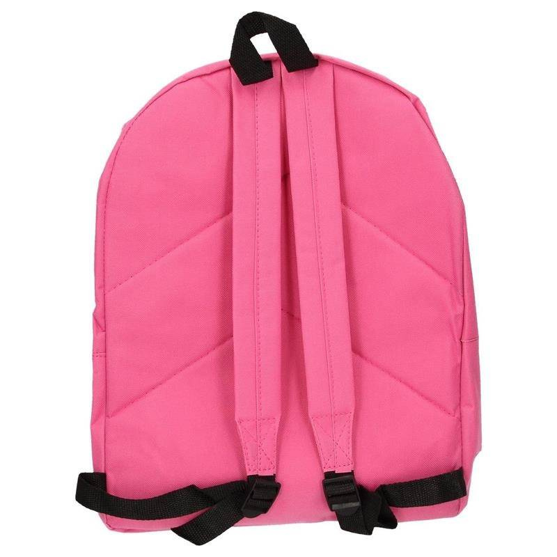 Plecak turystyczny z materiału unisex Dunlop sportowy 20L mały różowy - widok na system nośny