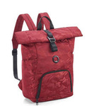 Plecak materiałowy unisex Delsey Citypak roll-top na laptopa 15,6 czerwony