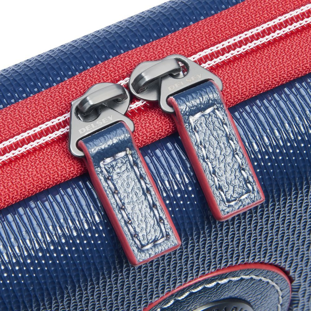 Torebka damska z twardego materiału Delsey Chatelet Air 2.0 mini kopertówka niebieska - cecha produktu