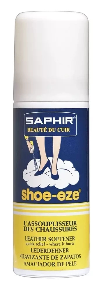 Rozciągacz w sprayu do butów Saphir - puszka Shoe-Eze 150 ml z przodu
