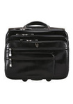Torba podróżna skórzana Vip Collection Y 47865 czarna