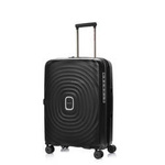 Walizka średnia na kółkach czarna SwissBags Echo 67cm