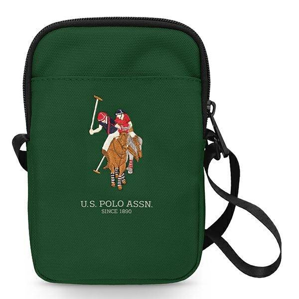 Listonoszka nylonowa unisex US Polo Assn USPBPUGFLGN saszetka mała zielona - cecha produktu