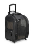 Walizka materiałowa unisex Delsey Raspail transporter dla zwierząt czarna