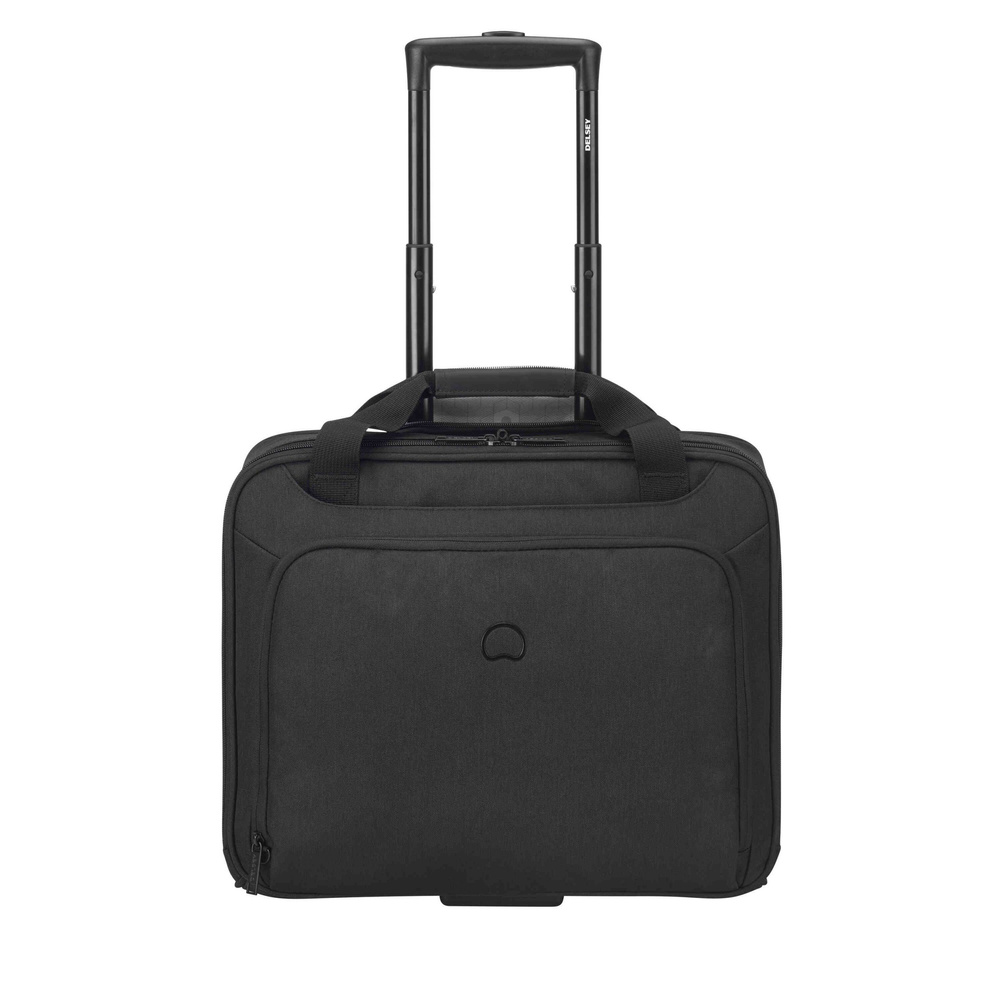 Torba podróżna z poliestru unisex Delsey Esplanade kabinowa pilotka czarna - cecha produktu