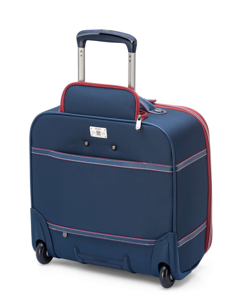 Torba podróżna materiałowa unisex Delsey Chatelet Air 2.0 na 2 kółkach pilotka niebieska - cecha produktu