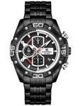 ZEGAREK MĘSKI NA BRANSOLECIE CZARNY NAVIFORCE NF8018 - CHRONOGRAF (zn122b) + BOX