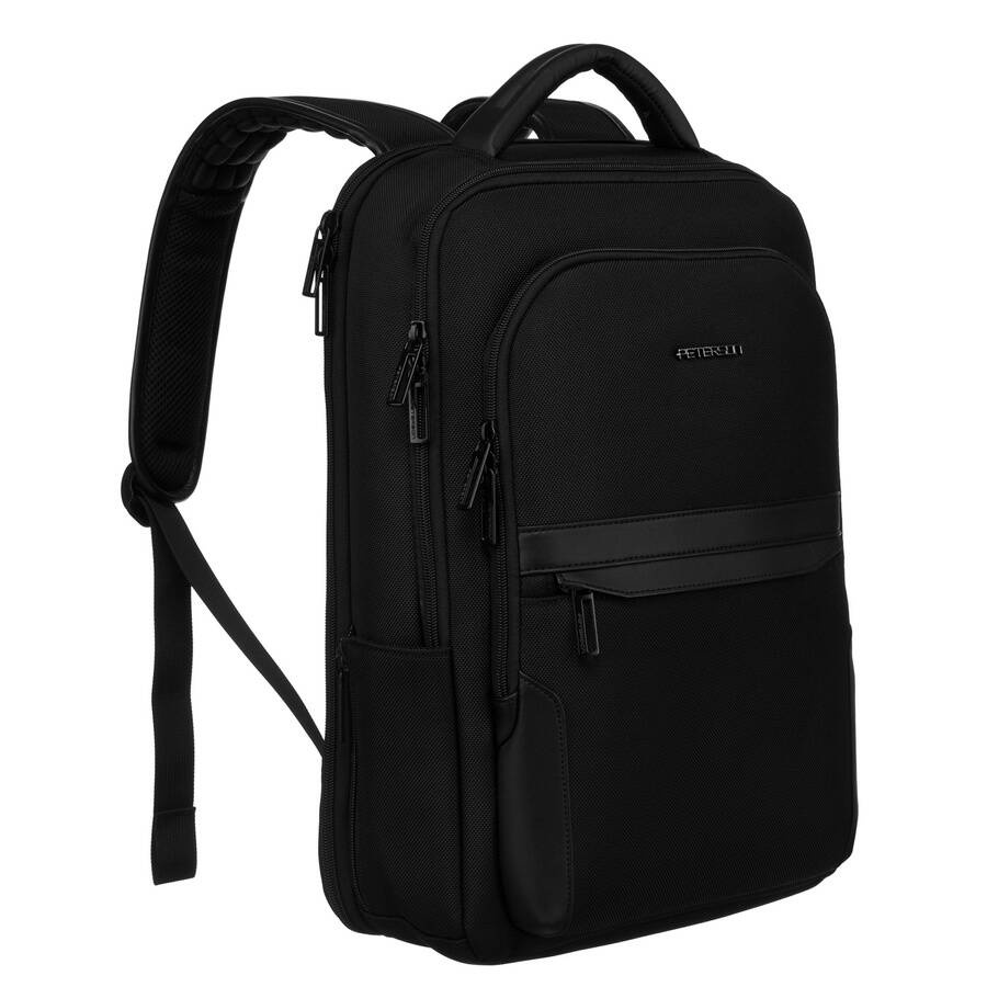 Czarny plecak Peterson FK08 z portem USB