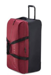Torba podróżna z materiału unisex Delsey Egoa walizka na 2 kółkach bordowa