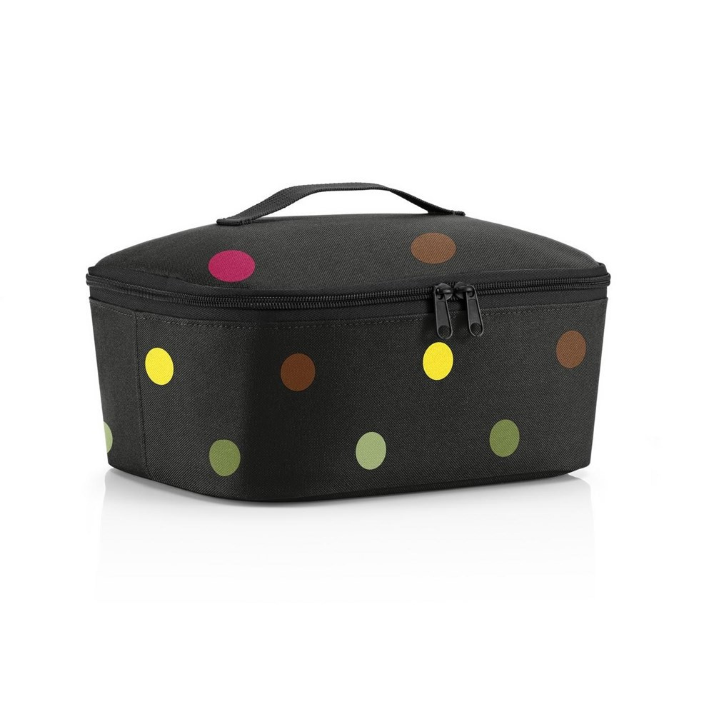 Torba termiczna z materiału unisex Reisenthel RLF7009 M śniadaniowa czarna - ergonomiczny uchwyt