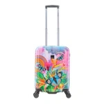 Walizka kabinowa ABS Saxoline Butterfly 54 wielokolorowa