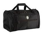 Torba podróżna materiałowa unisex Delsey PIN UP 5 sportowa duża czarna